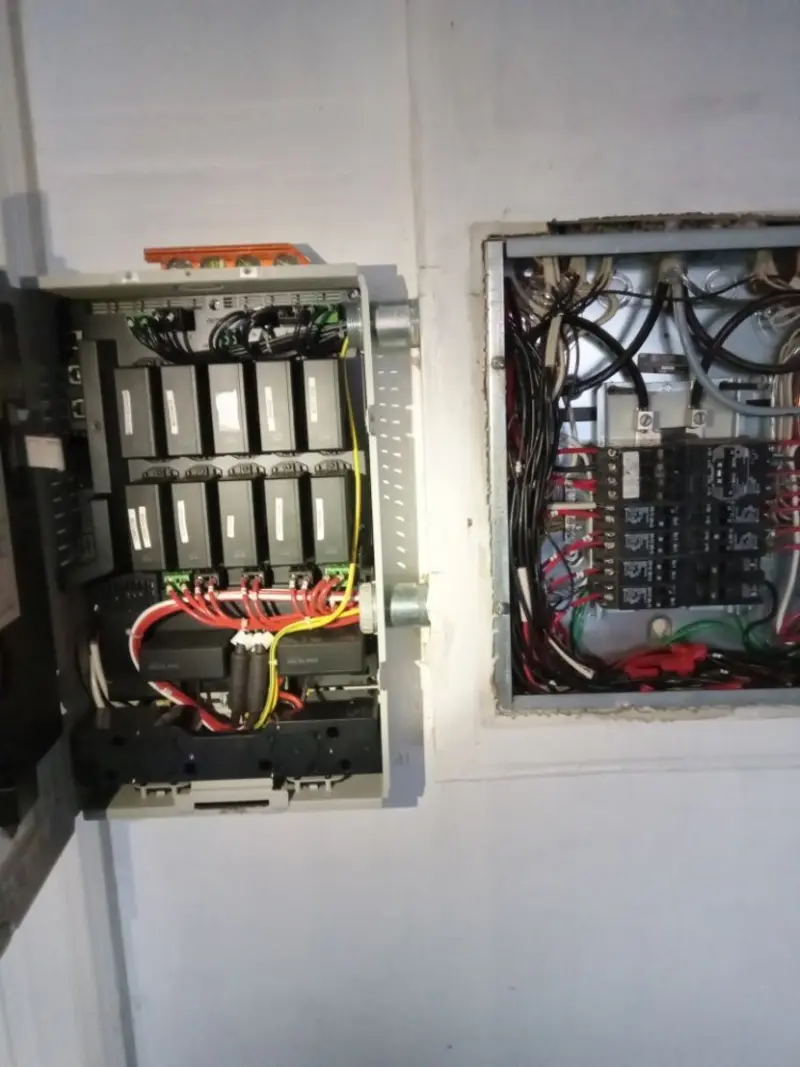 Electrical panel upgrade completed for Carbon Monoxide Detector Installation in Stroud